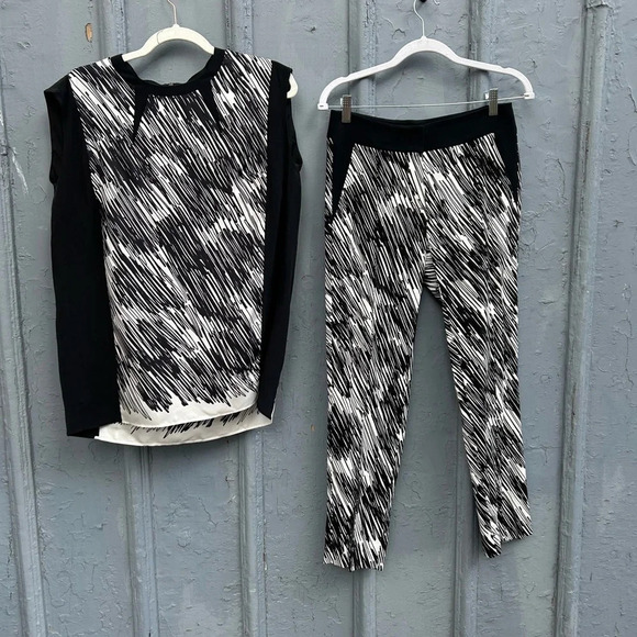 MaxMara SportMax Scribble Pants, size  2 - Picture 7 of 7